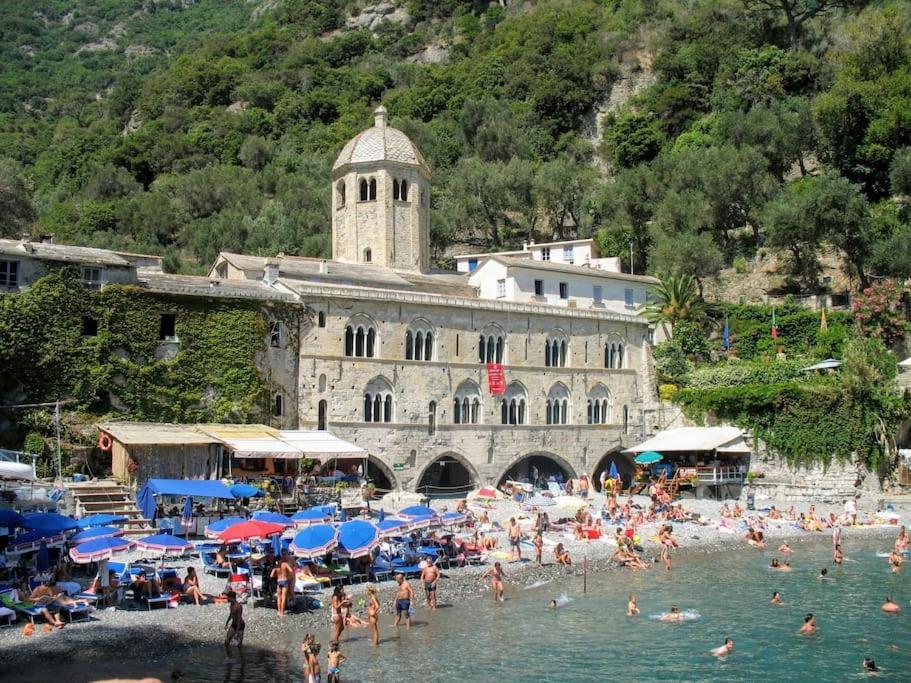 Villa Olivari - Apt Il Melograno Camogli Exterior photo
